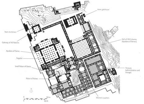 PERSEPOLIS PLAN - 必应 图片 | Ancient egypt architecture, Architecture ...