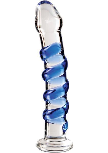 Pipedream Icicles No 5 Hand Blown Glass Anal G Spot Massager Dildo