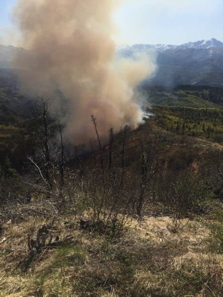 Burnout operation conducted on Healy coal seam fire – Alaska Wildland Fire Information