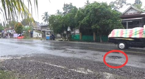 Kerap Sebabkan Kecelakaan Warga Minta Jalan Berlubang Ditutup