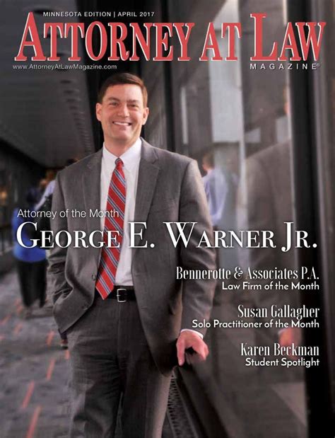 Attorney At Law Magazine Minnesota April 2017 Magazine