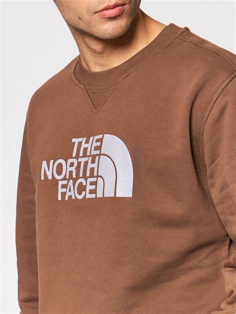 The North Face Bluza Drew Peak Crew Nf A Svr Br Zowy Regular Fit