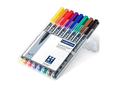 Stylo Feutre Permanent Staedtler Lumocolor Dry Safe Couleurs