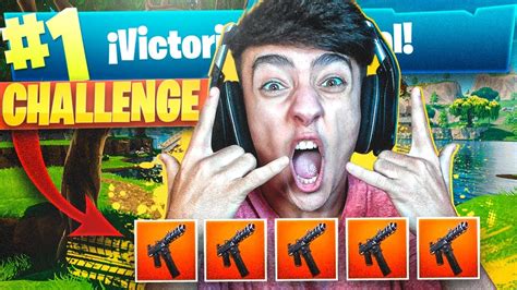 Victoria Pica Solo A Subfusil Challenge En Fortnite Battle Royale