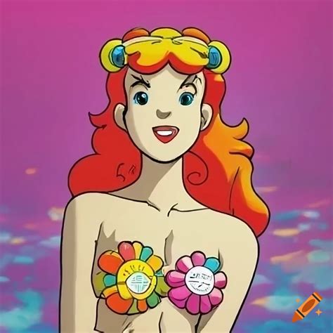 Reinterpretation Of The Birth Of Venus In Pop Art Style On Craiyon