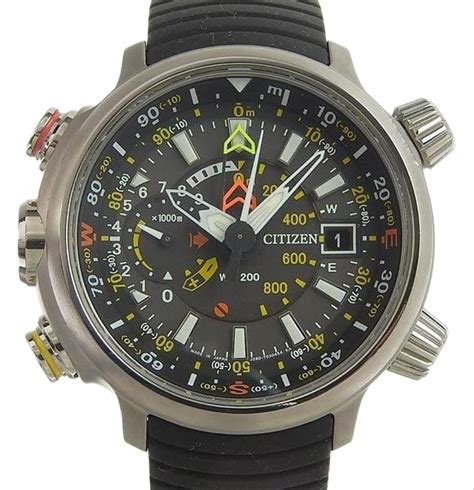 Citizen Black Solar Genuine Promaster Eco Drive Men S Radio J