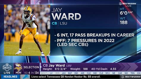 Vikings Select S Jay Ward In Round 4 of 2023 NFL Draft