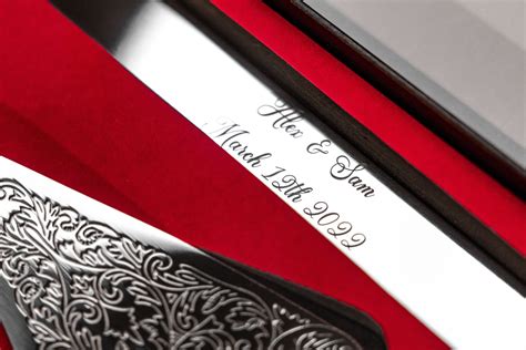 Personalized Wedding Cake Knife and Server Set Elegant - Etsy