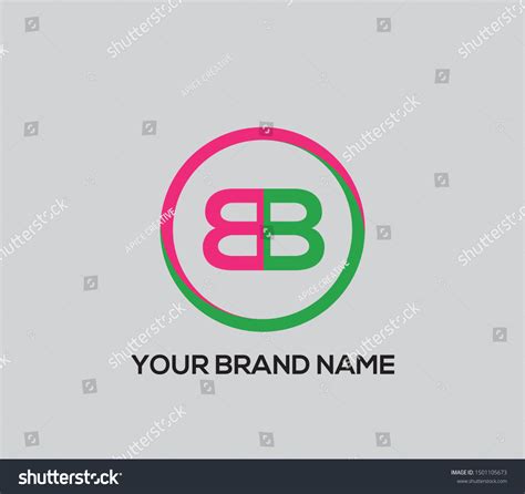 Bb Vector Logo Design Element Brand Stock Vector (Royalty Free ...