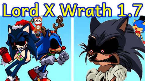 Friday Night Funkin VS Lord X Wrath 1 7 FULL WEEK Cutscenes Sonic