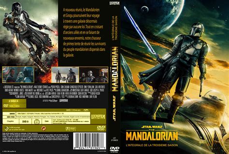 Jaquette DVD de The Mandalorian Saison 3 custom Cinéma Passion