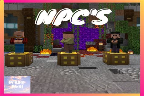 MCPE Bedrock Npc S Addon MCDLSpot