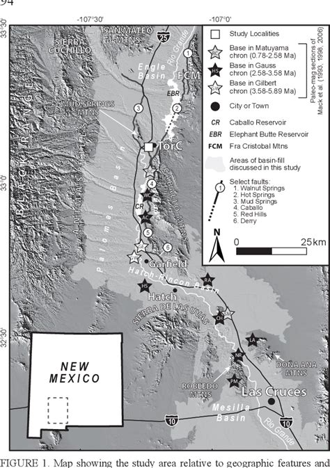 Figure From Quaternary And Pliocene Faulting In The Taos Plateau