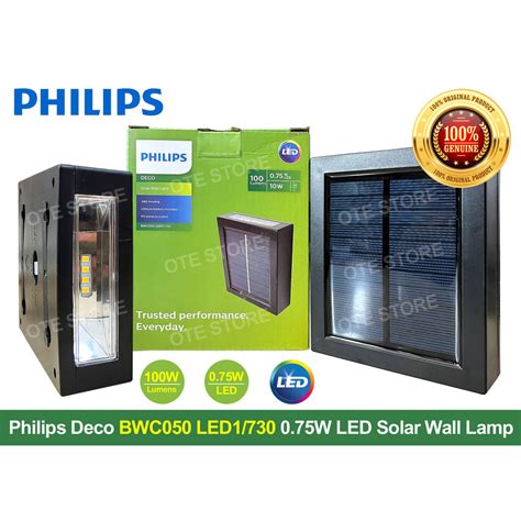 Philips Deco Bwc Led W Led Solar Wall Light