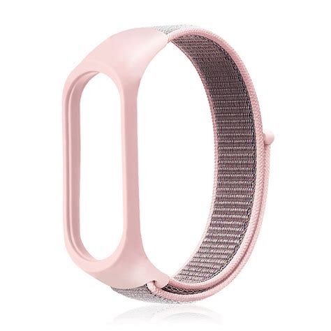 Pulsera para Mi Band 5 de Nylon Rosa Kemik Guatemala Kémik