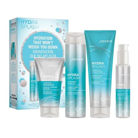 Kit Pentru Ingrijirea Parului Joico Hydrasplash Hydrating Sampon 300 Ml Balsam 250 Ml Masca