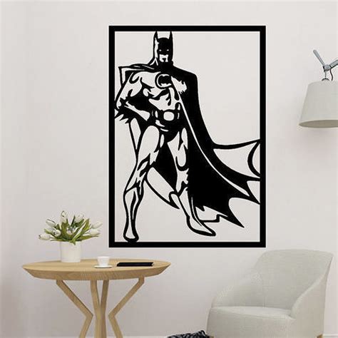 Batman Wall Decor 3D model 3D printable | CGTrader