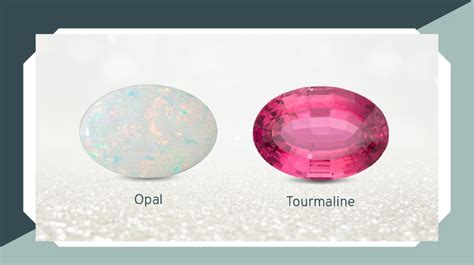 What Does The October Birthstone Opal And Tourmaline Mean