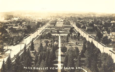 Old photos of architecture: Wonderful view of Salem Oregon