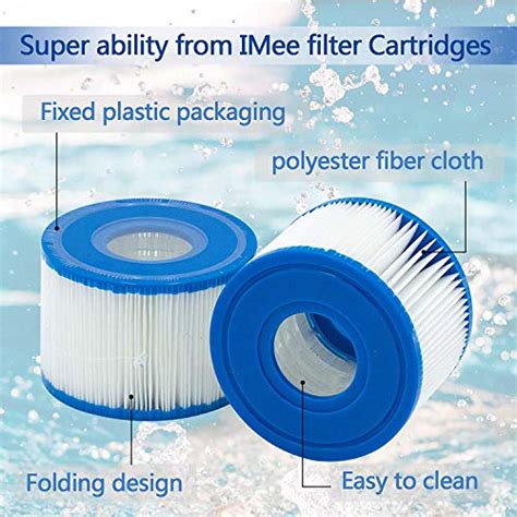 Yinage 29001E Purespa Type S1 Easy Set Pool Cartridges S1 Filter Cartridge Hot Tub 11692 Spa