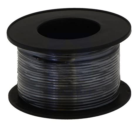 Stranded Wire Black 20 AWG 40 Feet Opencircuit