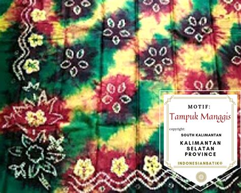 Tampuk Manggis Sasirangan Iwarebatik