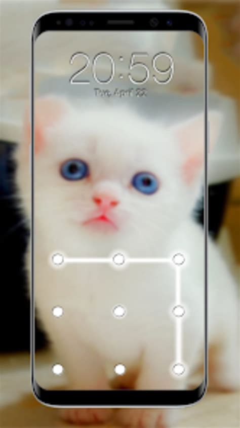 Kitty Cat Pattern Lock Screen для Android — Скачать