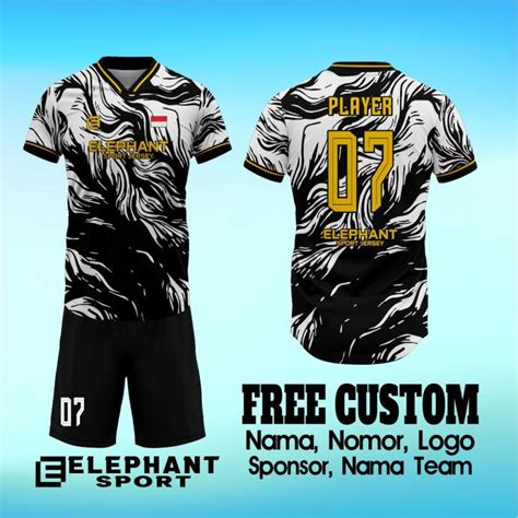 New Jersey Bola Futsal Custom Free Namaset Lazada Indonesia