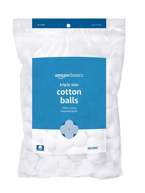 Buy Amazon Basics Cotton Balls Ct Pack Previously Solimo Fado