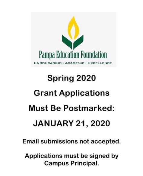 Pampa Education Foundation - Home | Facebook