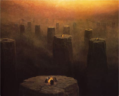 Zdzislaw Beksinski Gallery Surreal Paintings Of Zdzisław Beksiński 1975