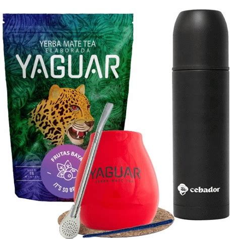 Zestaw Yerba Mate Yaguar 500g Yerbomos All In One Yaguar Sklep