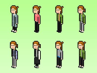 Pixel-Man by rickymai on Dribbble