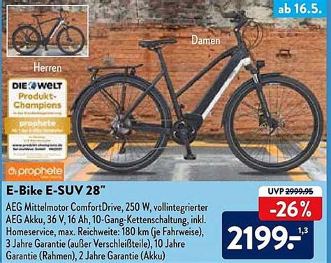 E Bike E Suv 28 Angebot Bei ALDI Nord