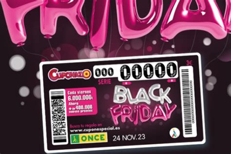 Comprobar Cuponazo Black Friday De La ONCE Del Viernes 24 De Agosto De