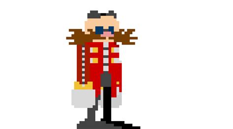 Notebook eggman pixel art