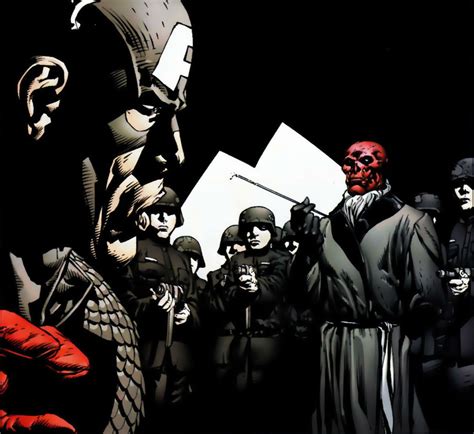 Captain America Vs Red Skull By David Finch Comic Book Artwork Captain America Captain American