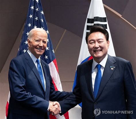 한미 정상 北 한국 핵공격시 즉각·압도·결정적 대응 직면종합2보 연합뉴스