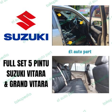 Jual Karet Peredam Body Pintu Suzuki Vitara Grand Vitara Full Set