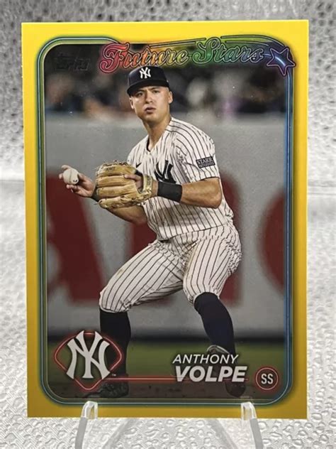 Topps Series Anthony Volpe Giallo Rookie Future Stars Sp