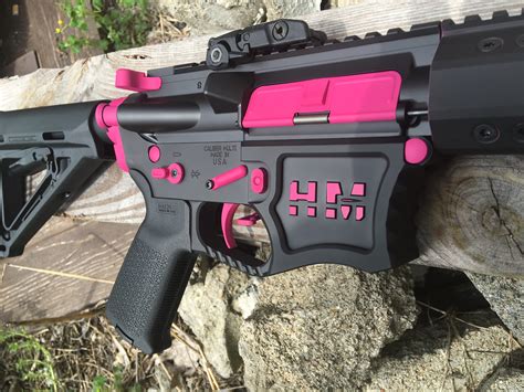 Sig Pink Accent Custom Hm Defense Ar Toms Custom Guns