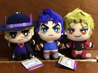 Jojos Bizarre Adventure Tomonui Plush Doll Mascot Jonathan Joestar New