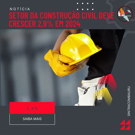 Setor Da Construção Civil Deve Crescer 29 Em 2024 Sintracom Bauru