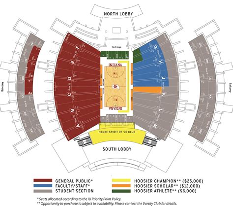 Iu Basketball Stadium Seating Chart Portal Posgradount Edu Pe