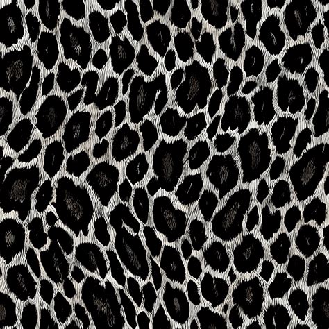 Black Jaguar Print Pattern · Creative Fabrica