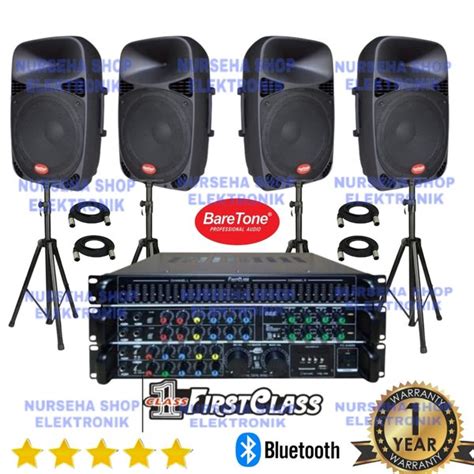 Jual Paket Sound System Lapangan Outdoor Indoor Unit Speaker Baretone