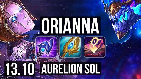 Orianna Vs Aurelion Sol Mid Winrate Dominating Kr