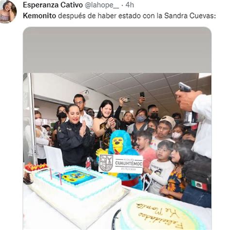 Tundieron En Redes A Sandra Cuevas Por Festejar Cumpleaños De Kemonito