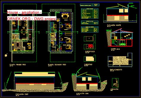 Ev Daire Ampliation Dwg Projesi Autocad Projeler Hot Sex Picture