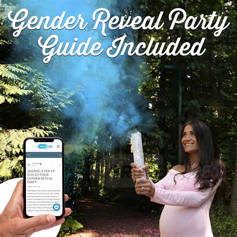 Buy Premium Gender Reveal Confetti Cannon Set Of 2 Biodegradable